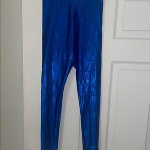 Shimmering Blue Leggings
